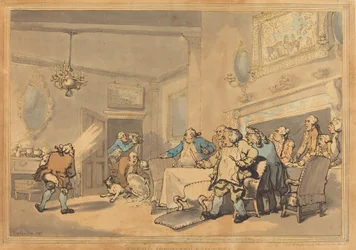 Les épicuriens déçus, 1787