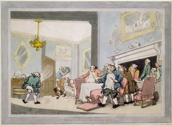 Les Épicuriens Déçus, pub. par William Holland, 1790