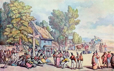 La route de Falmouth, fin du 18e-début du 19e siècle, 1929