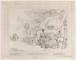 Le cheval de poste de La vie d