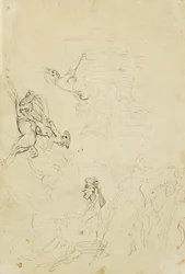 La Maison de Poste, vers 1778-80