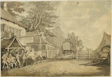 La Poste, vers 1778-1780