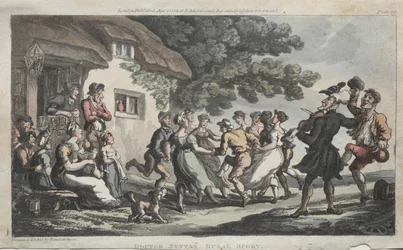 Le Révérend Dr. Syntax Sport rural, 1813
