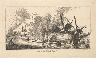 Vue sur la côte française, 1787