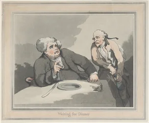 En attendant le dîner