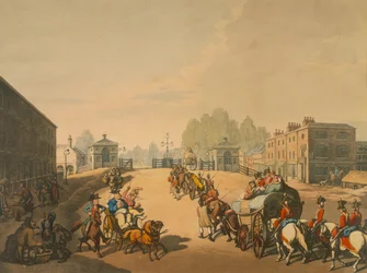 Péage de Whitechapel, Londres, 1798