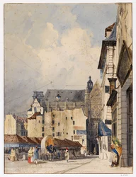La rue des Prouvaires et l