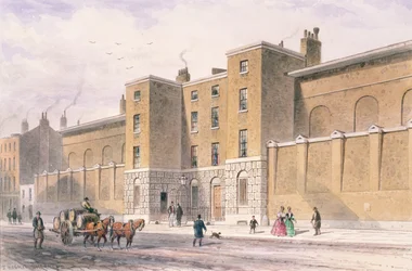 Façade nord du Palais St. James, vers 1850
