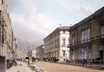 Les Club Houses, Pall Mall, 1842