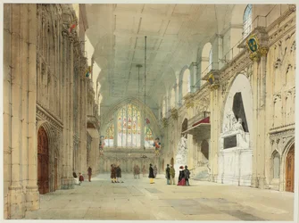 La Guildhall, planche 25 de Vues originales de Londres telle qu