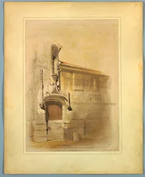 Page de titre, « Architecture pittoresque à Paris, Gand, Anvers, Rouen, etc. »