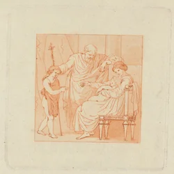[Un de] Deux albums, contenant un total de 213 dessins de Stothard pour des illustrations de livres