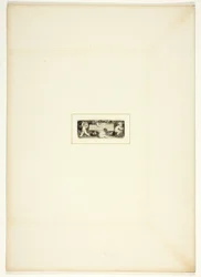 Étude pour une planche de Les Triomphes de la Tempérance, dans le Livre de Poche des Engagements Royaux de 1796