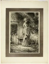 La pomme perdue, du premier numéro de Specimens of Polyautography