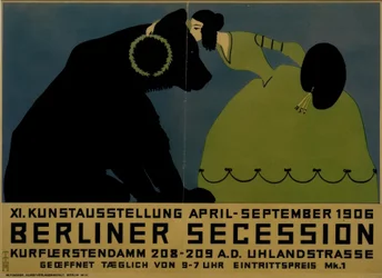 Sécession de Berlin 1906 / T. Heine / Affiche, 1906