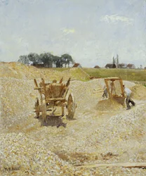 La carrière de sable