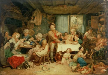 Vivre de la graisse de la terre, un festin campagnard