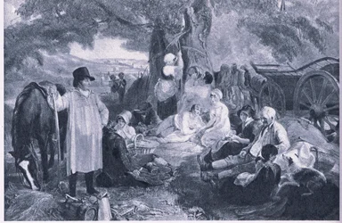 Faneurs au dîner
