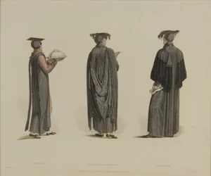Serviteur, Bachelier en Divinité, Collecteur, gravé par J. Agar, publié dans 