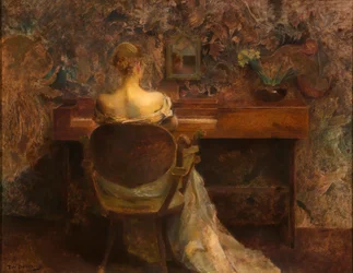 Le Clavecin, vers 1902