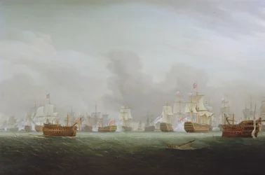 La bataille du glorieux Premier Juin, 1794