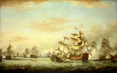 La bataille des Saintes