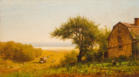 Une maison au bord de la mer, c.1872