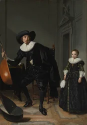 Un musicien et sa fille
