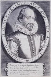 Portrait de Guillaume Le Gangneur (1553-1624), secrétaire de la chambre du roi de France