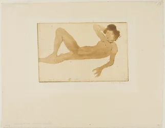 Femme couchée