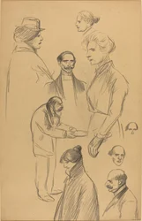 Études de Figures [verso]