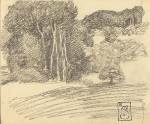 La forêt à Courdemanche, 1895