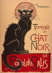 Tournée du Chat Noir de Rodolphe Salis (1ère version)