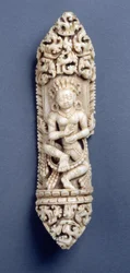 Dakini sculptée, élément d