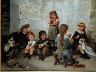 Le passage captivant : des enfants écoutant un livre