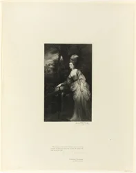 Georgiana, duchesse de Devonshire, des maîtres anglais anciens