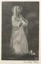 Maîtres italiens anciens : Figure de la Vierge, 1888-1892