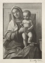 Maîtres Italiens Anciens : Madone et Enfant, 1888-1892