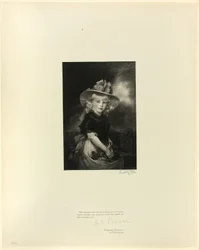 Princesse Sophia, fille de George III, des Maîtres anglais anciens