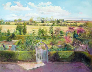 Le Jardin des Herbes Après la Récolte