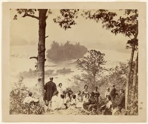 [High Island, campement d