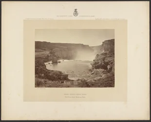 Snake River Cañon, Idaho, vue depuis les chutes de Shoshone