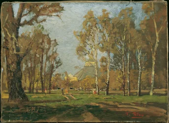 Au Prater près de la Rotonde