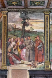 Saint Antoine réattachant le pied à un jeune homme, École du Saint