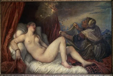Danaé. Mythologie grecque : Zeus se présente à Danaé sous la forme d