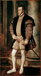 Portrait de Philippe II (1527-1598), fils de Charles V