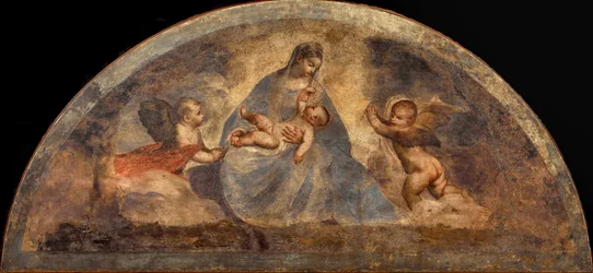 Madone et Enfant avec deux anges, vers 1519