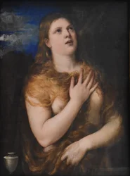 French: Madeleine pénitente Penitent Magdalene