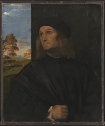 Portrait du peintre vénitien Giovanni Bellini (?)