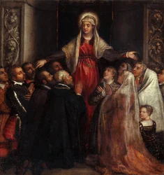 Madonna della Misericordia (Madone de la Miséricorde), 1573